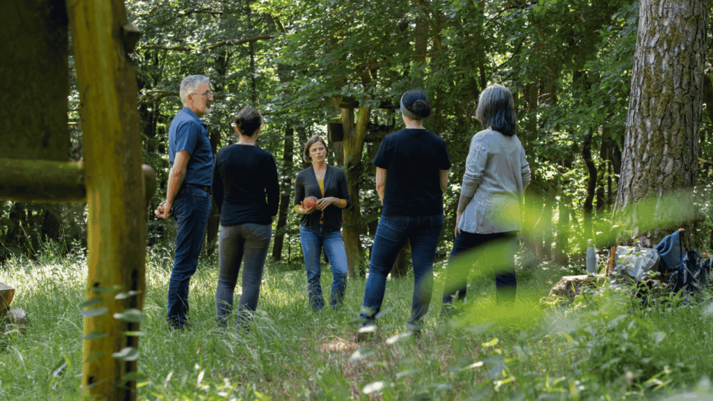 Naturtraining mit Gruppe
