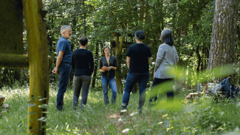 Naturtraining mit Gruppe